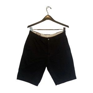 Volcom Size 32 Men’s  Chino Black Shorts Pre Owned